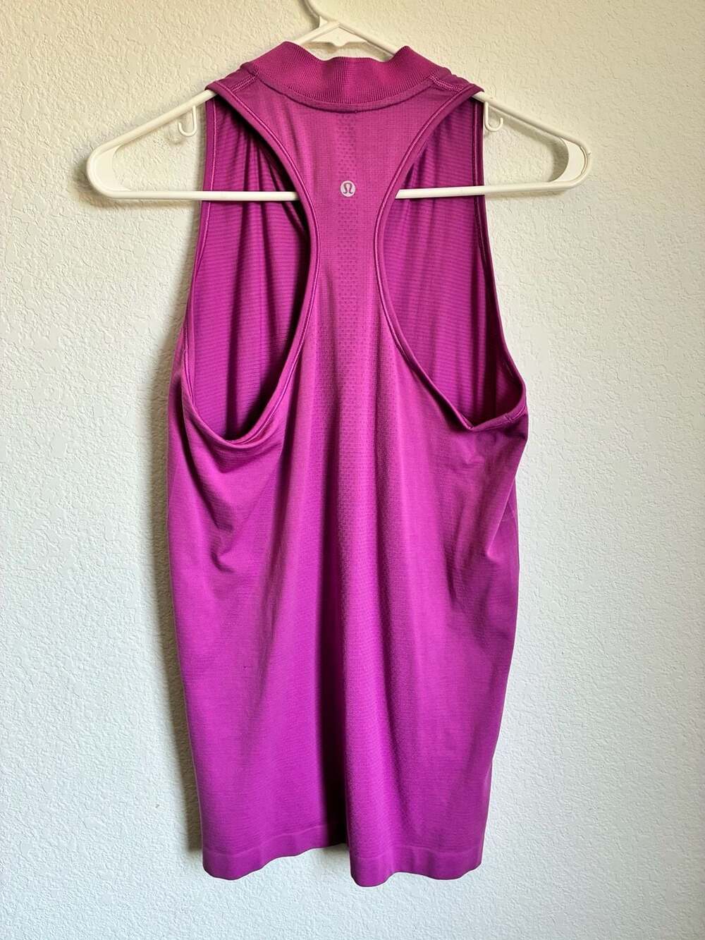 Lululemon Racerback Tank Top with Mock Neck and Button Placket